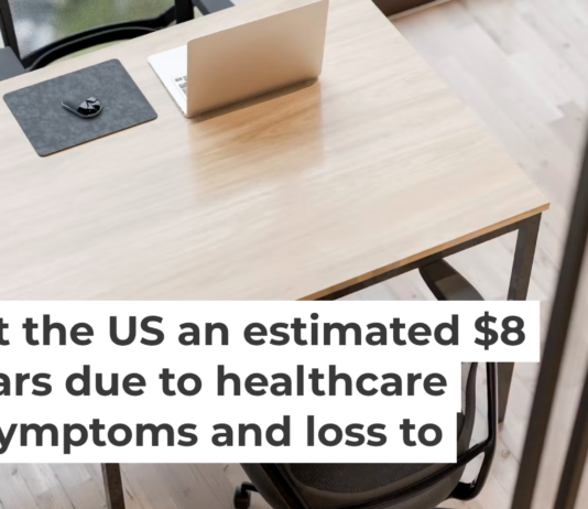 Losses in workplace productivity account for more than 90% of the estimate. aire images/Moment via Getty Images